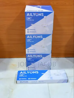 Ailyons 36" Ceiling Fans, as "Powerful" and "Convenient."