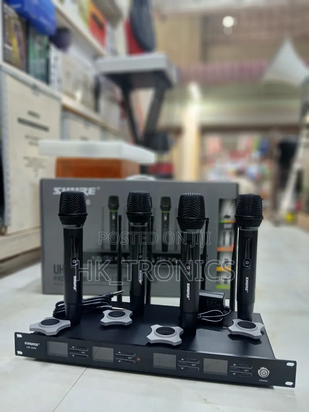 Shure Wireless Microphone [4pc]