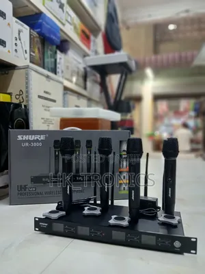 Shure Wireless Microphone [4pc]
