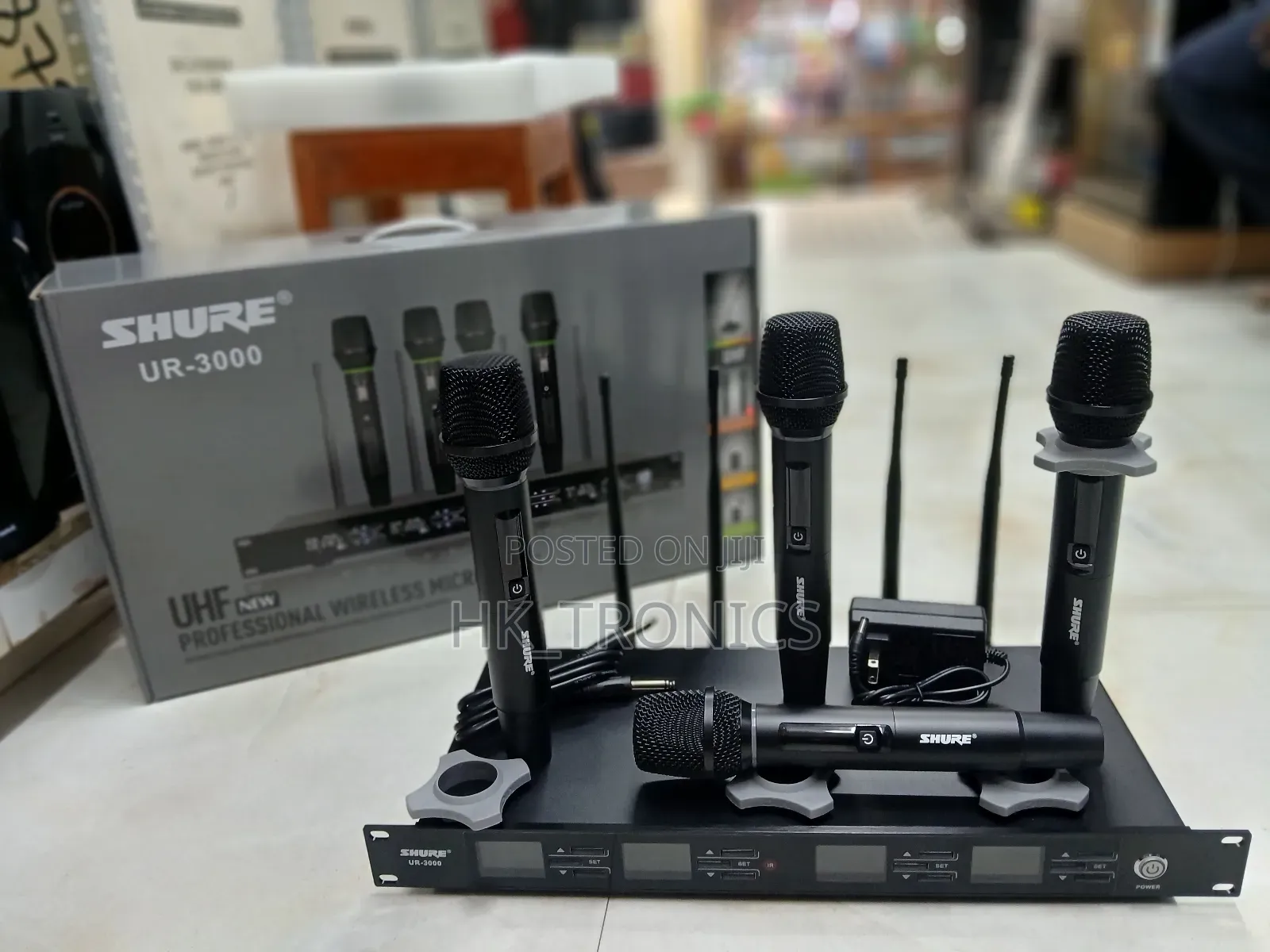 Shure Wireless Microphone [4pc]