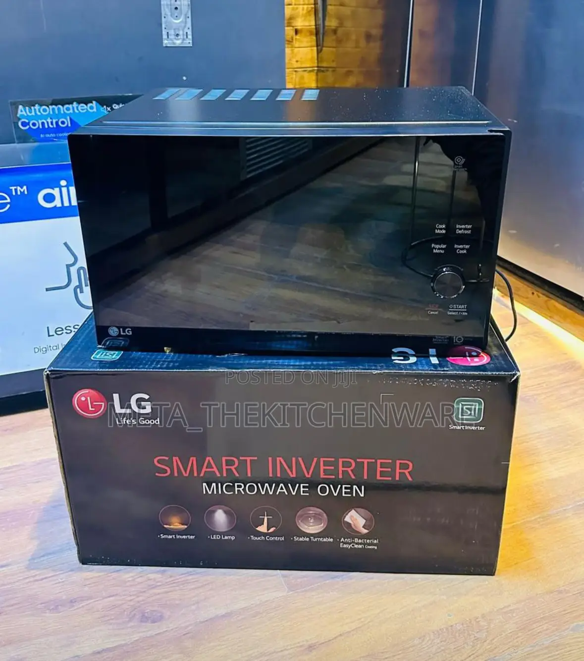 Lg Smart Inverter Microwave With Grill 1200w 42l (Mh8265dis)