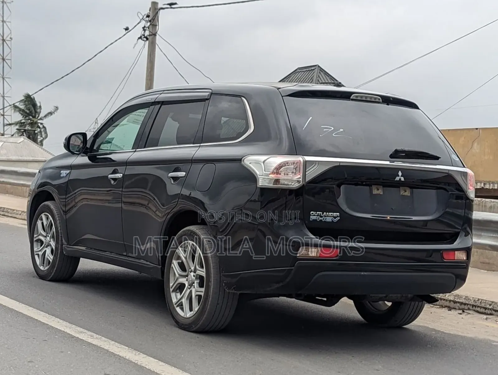 Mitsubishi Outlander ES 4dr SUV (2.4L 4cyl CVT) 2015 Black