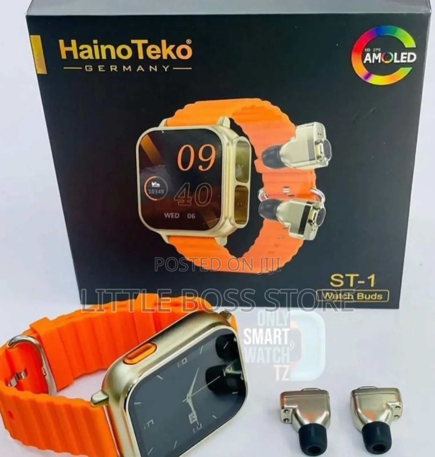 Hainoteko Smart Watch With Free Earpods