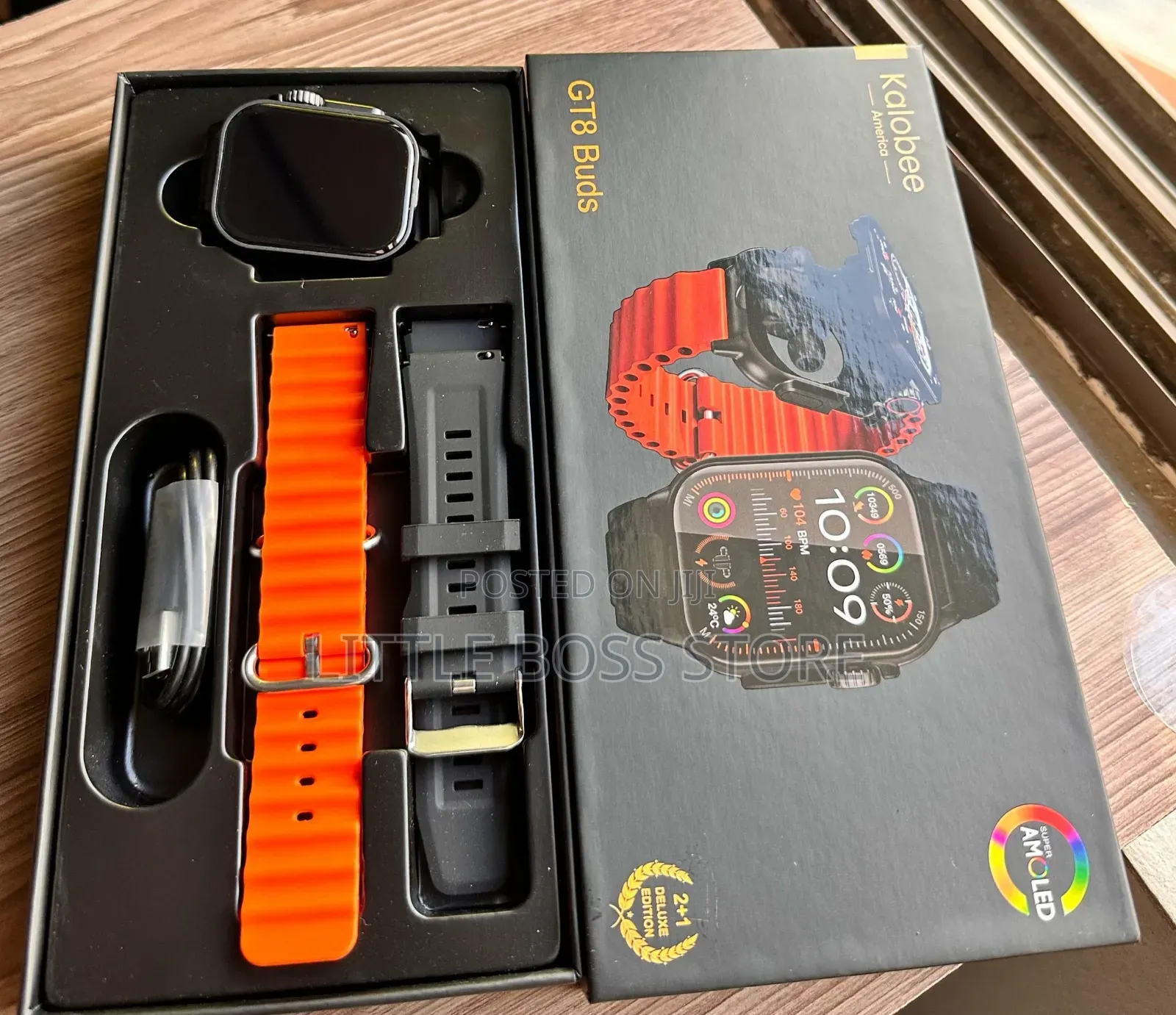 Gt8 Smart Watch (Mikanda Miwili)