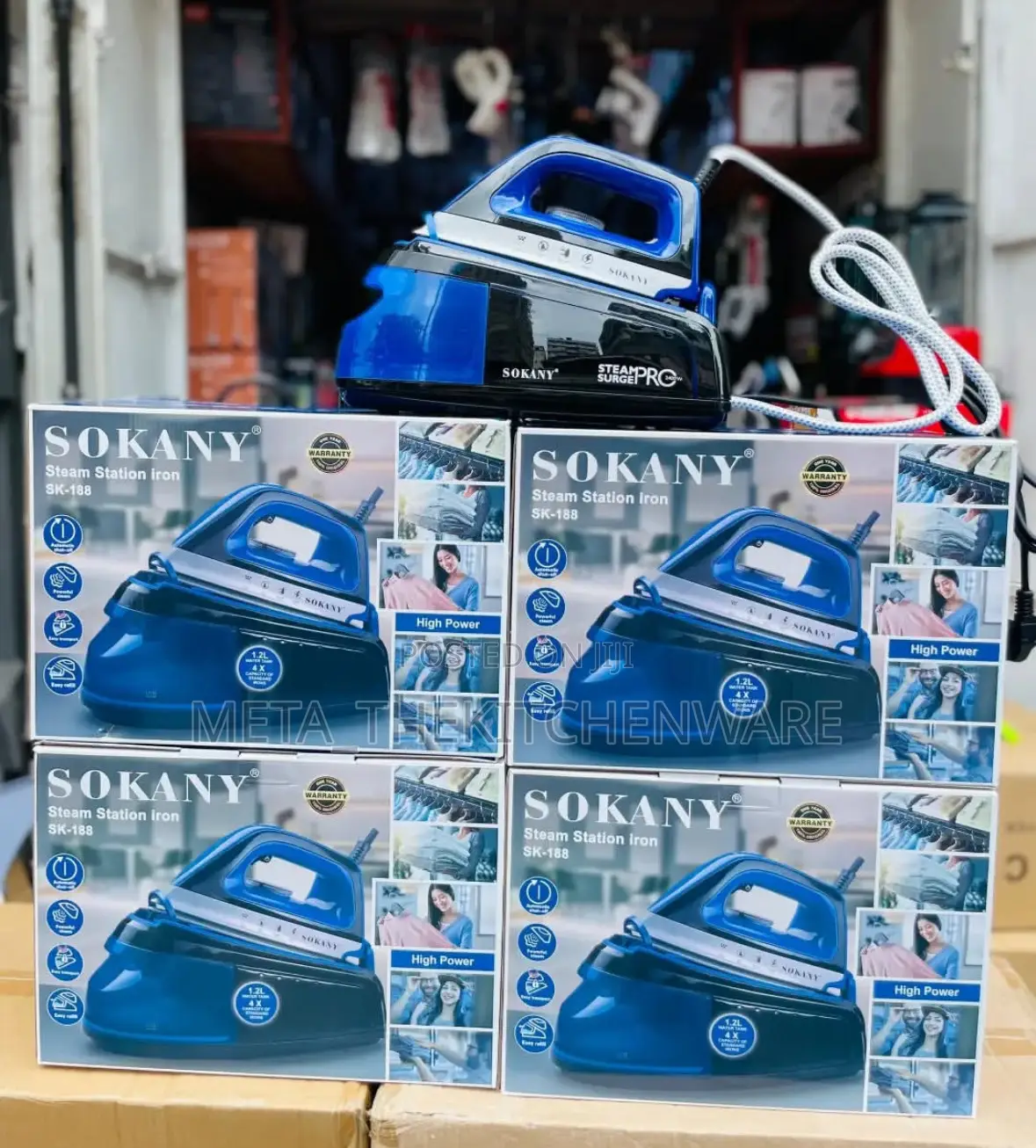 Sokany Steam Station Iron 2400w