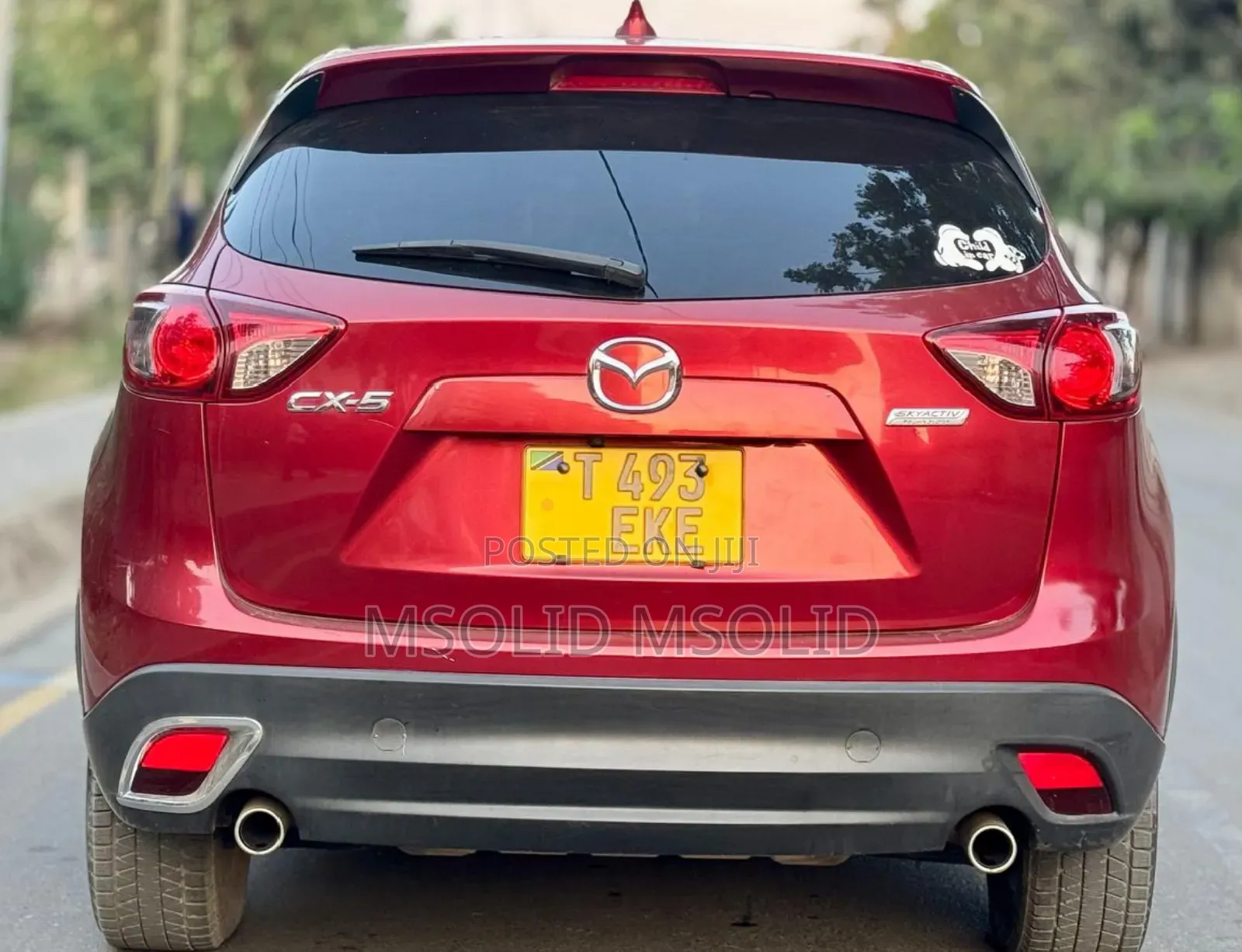 Mazda CX-5 2013 Red