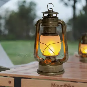 Rechargeable Lantern Lamp 36cm Height 3 Light Mode