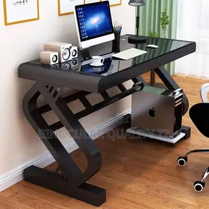 Table Office Glass Top