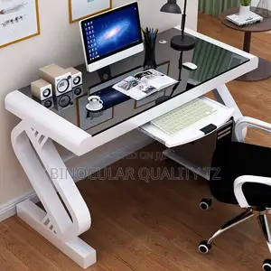 Table Office Glass Top