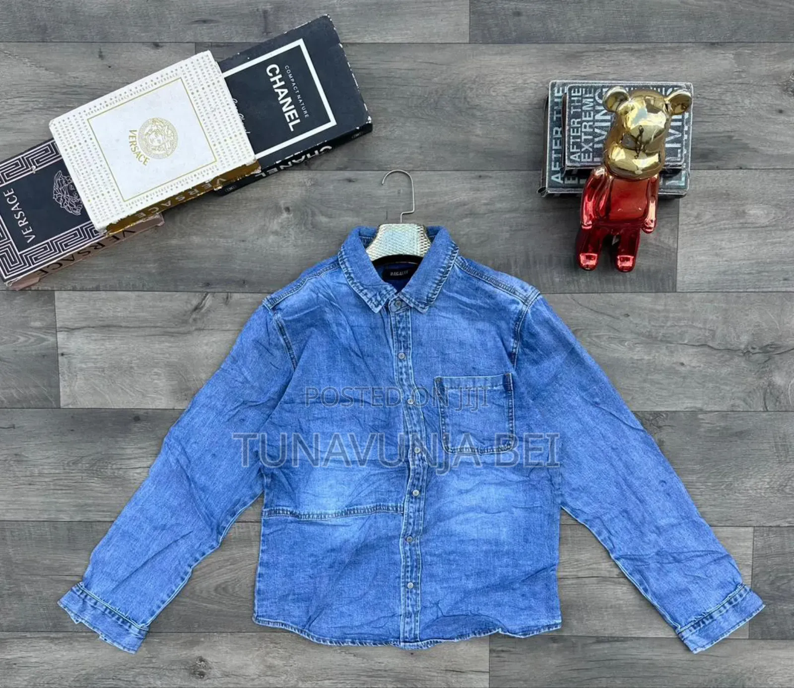 Jeans Shirt / Chambuu Material