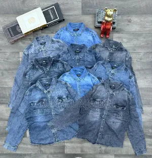 Jeans Shirt / Chambuu Material