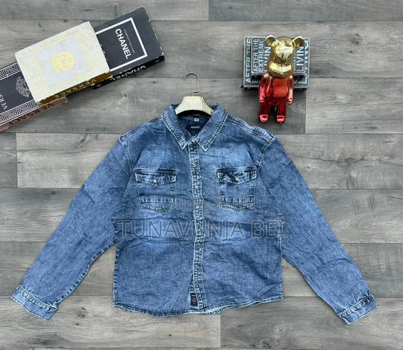 Jeans Shirt / Chambuu Material