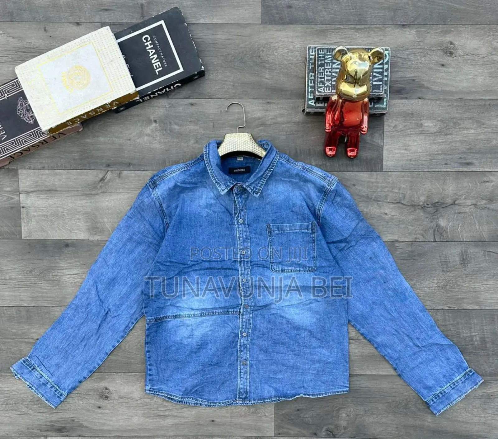 Jeans Shirt / Chambuu Material
