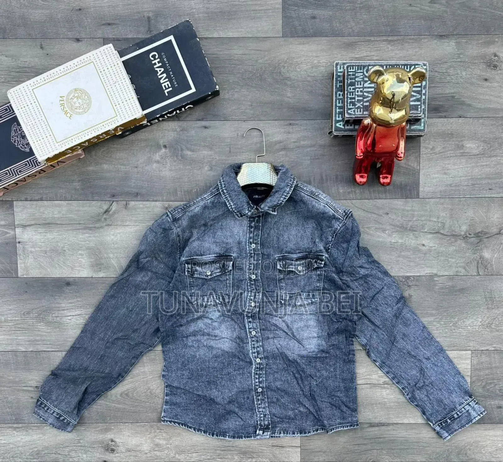 Jeans Shirt / Chambuu Material