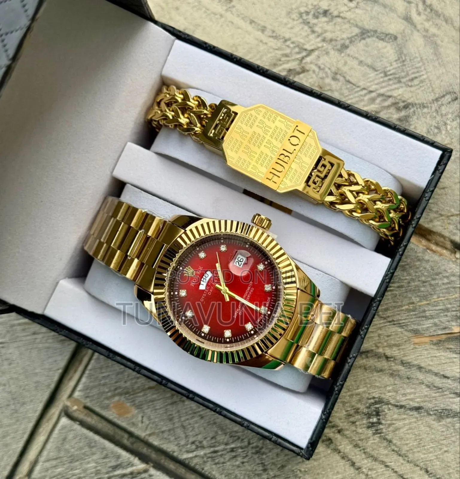 Full Box Watch + Blacelets / Rolex Brand