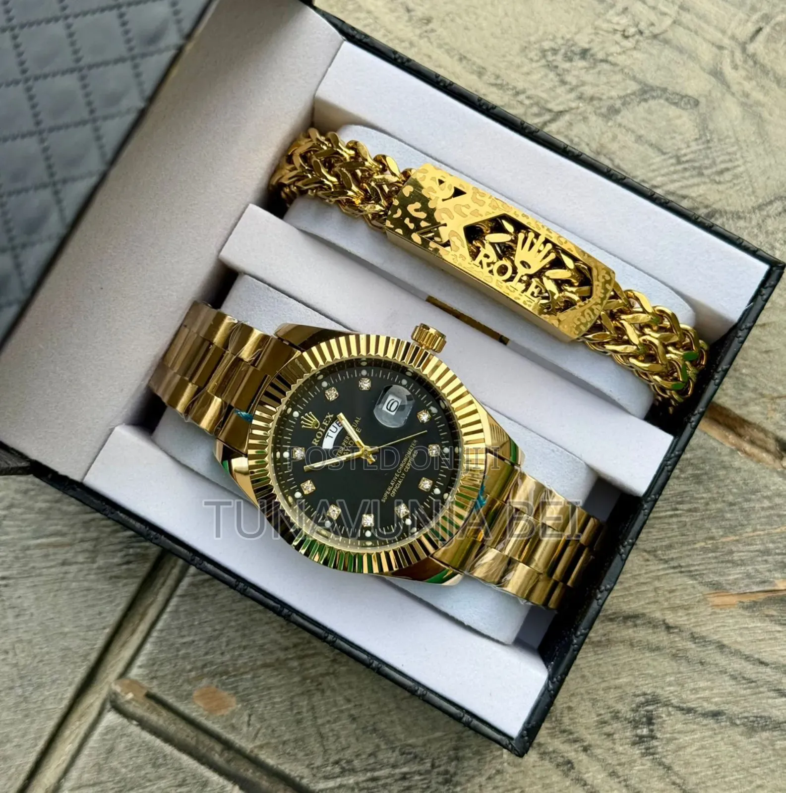Full Box Watch + Blacelets / Rolex Brand