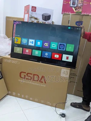 Tv Inchi 43 Bei Nafuu, Smart , Double Glass Bei 380,000