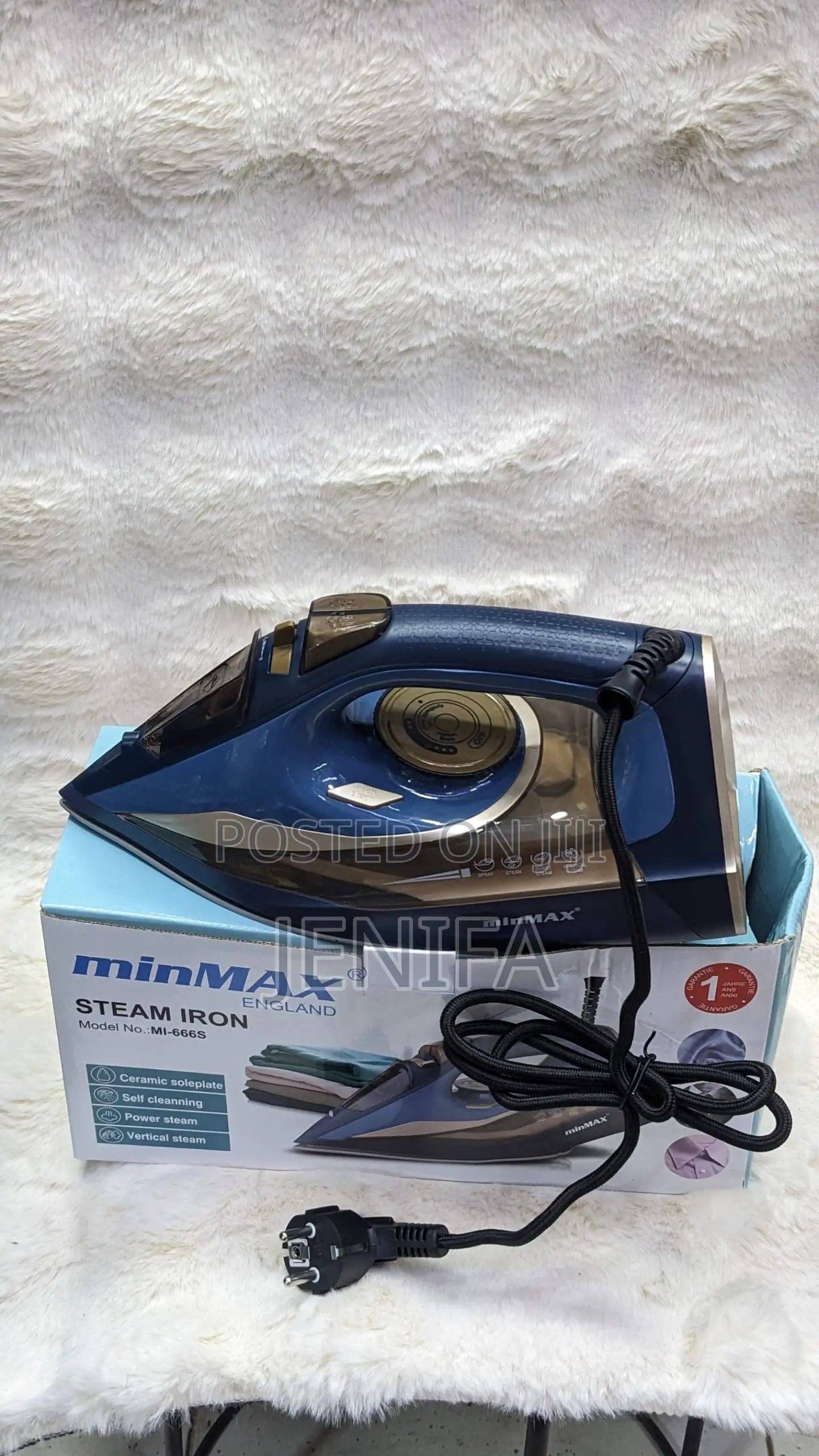 Min Max Steam Iron