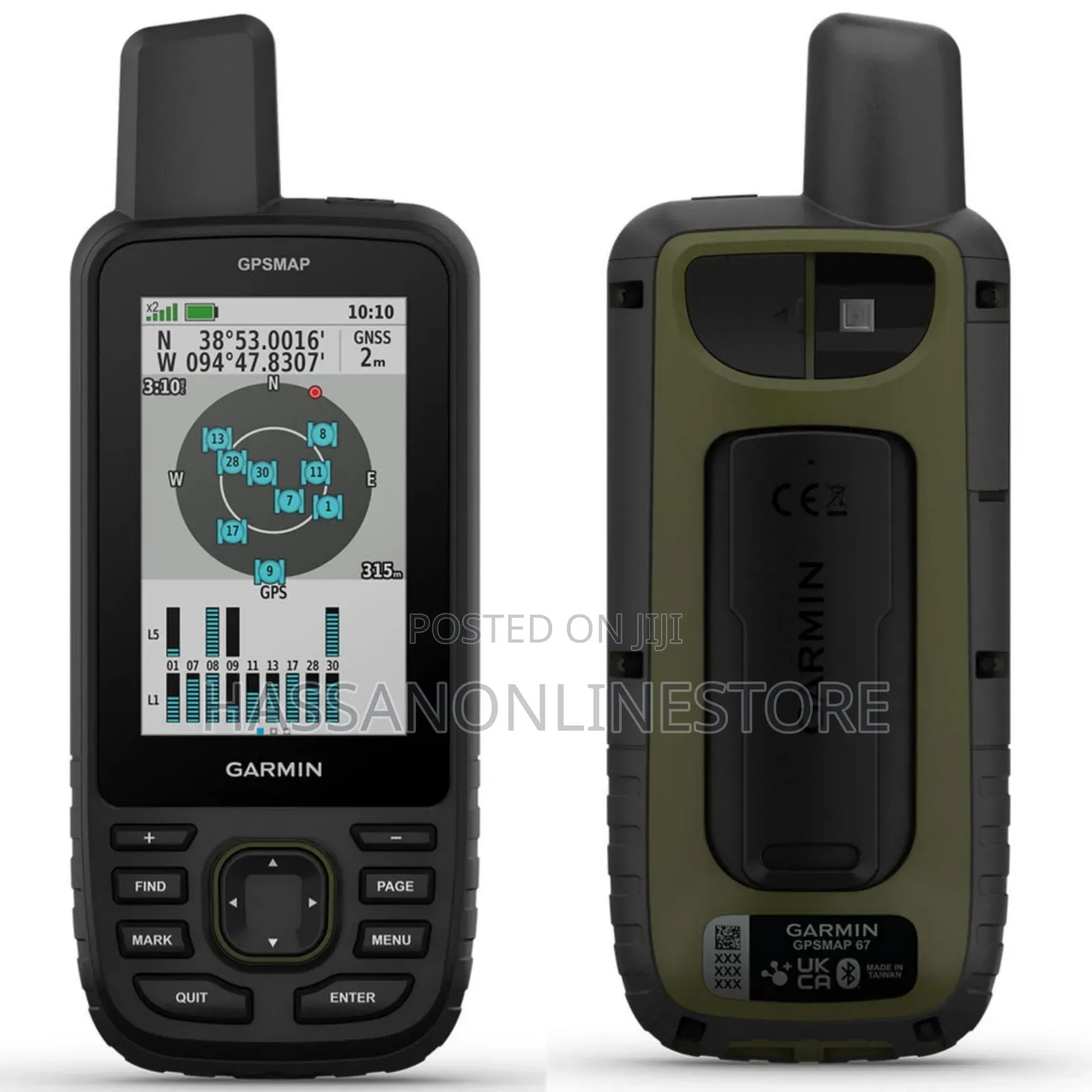 Garmin Gpsmap 67 GPS Handheld Navigator