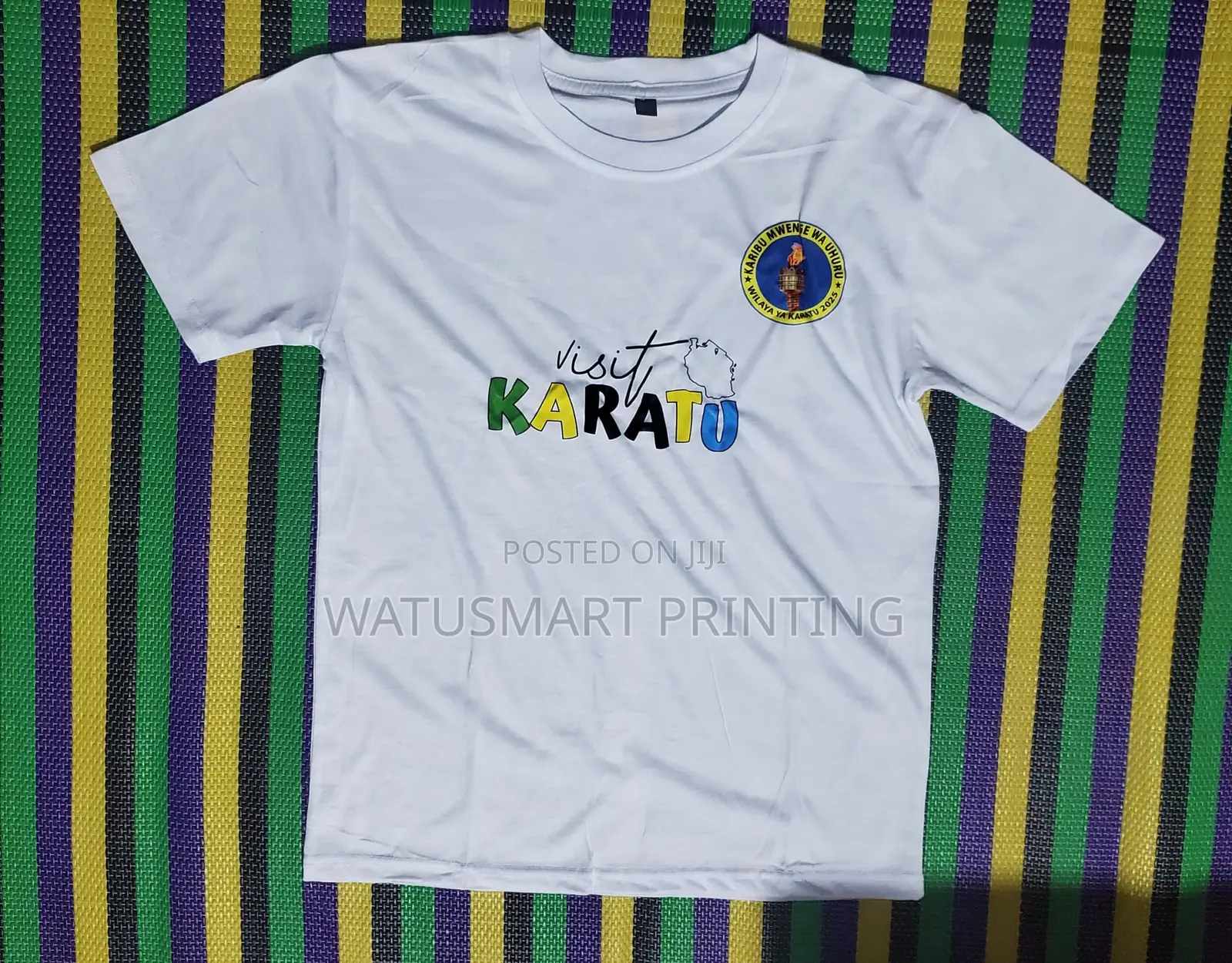 Tunaprint Round Tishirt Za Matukio Ya Kitalii