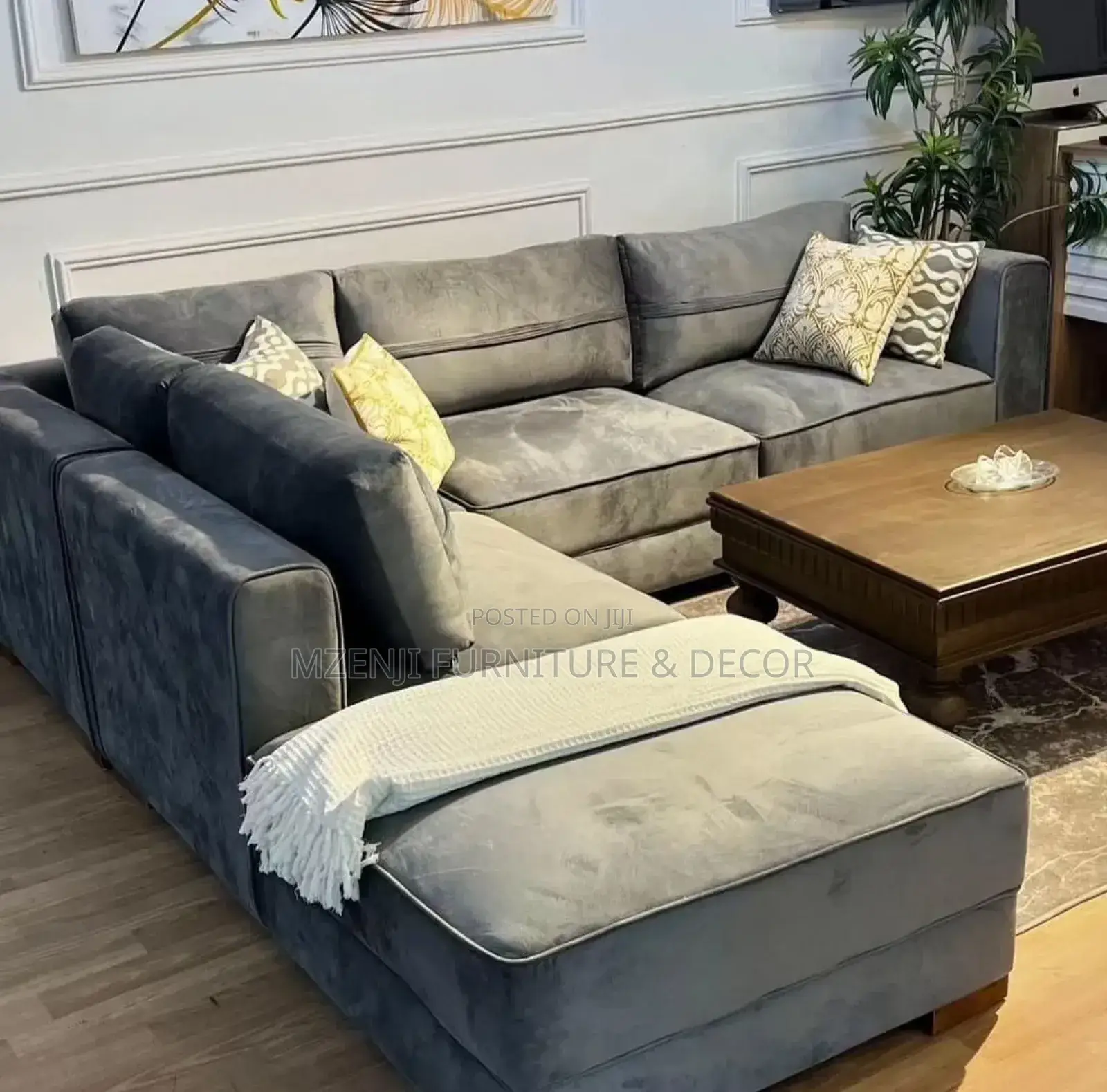 Sofa L Shape Fully 5 Seat