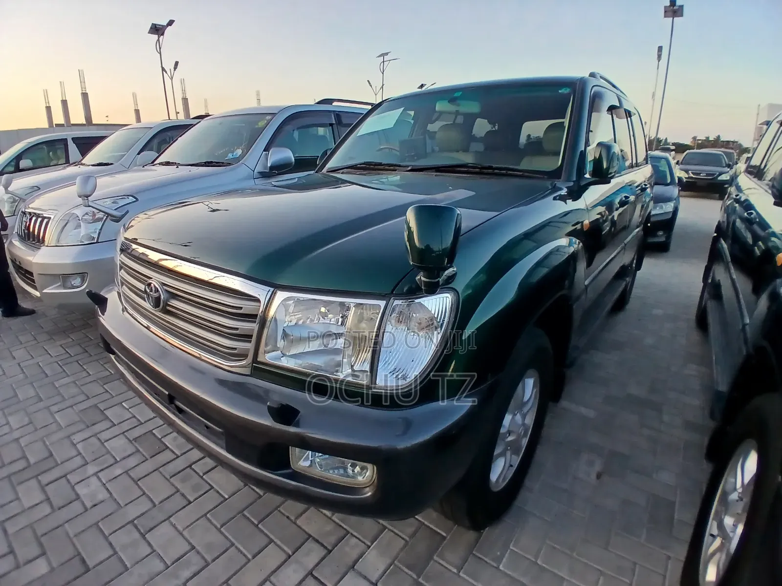 Toyota Land Cruiser 2007 Green