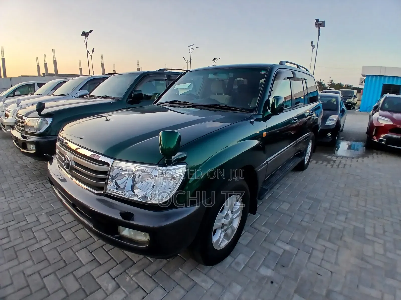 Toyota Land Cruiser 2007 Green