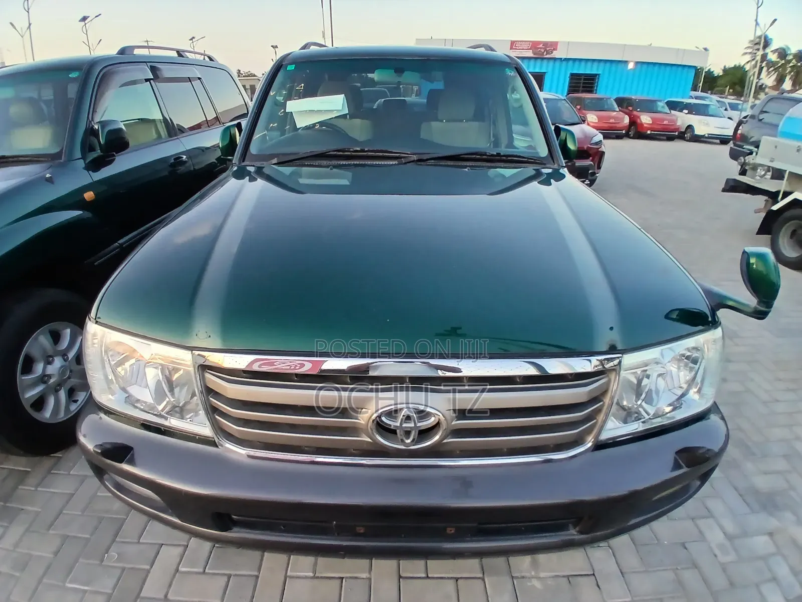 Toyota Land Cruiser 2007 Green