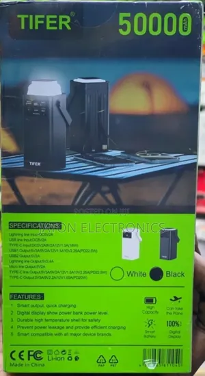 Photo - Tifer Power Bank 50000mah