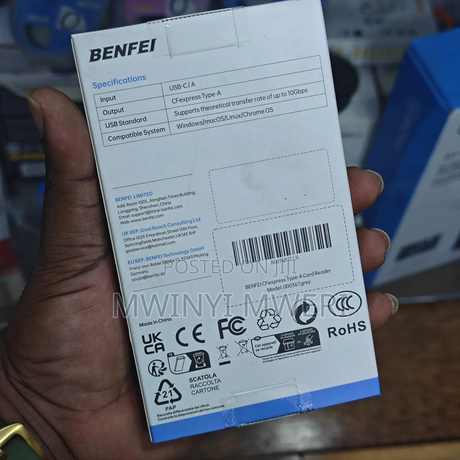 Benfei Cfexpress Type-a Card Reader