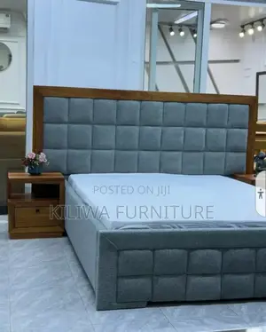 Kitanda Cha Mbao Na Sofa 5 6