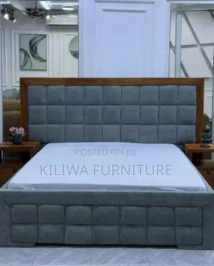 Kitanda Cha Mbao Na Sofa 5 6