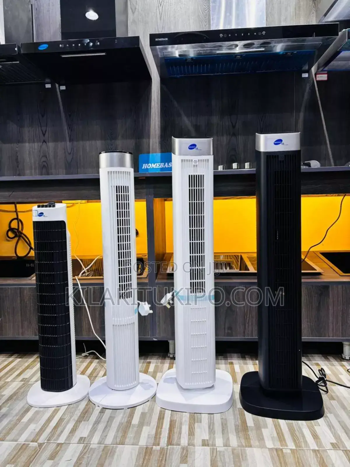 Home Base Tower Fan Different Size