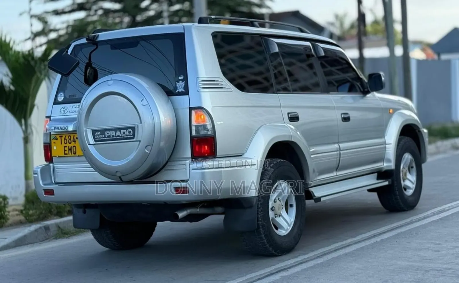 Toyota Land Cruiser Prado 2002 Silver