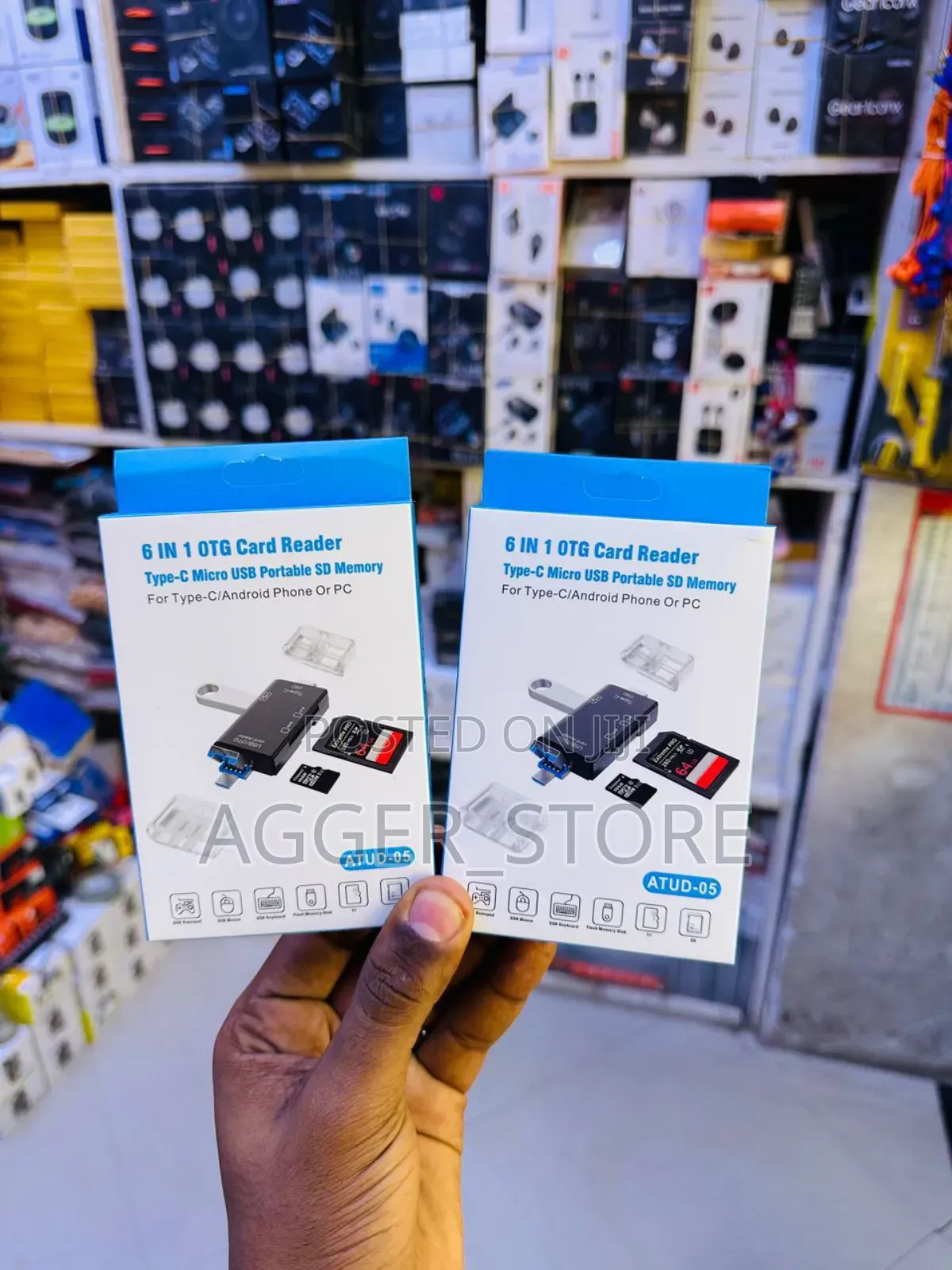 6 in 1 Otg Card Reader Adapter