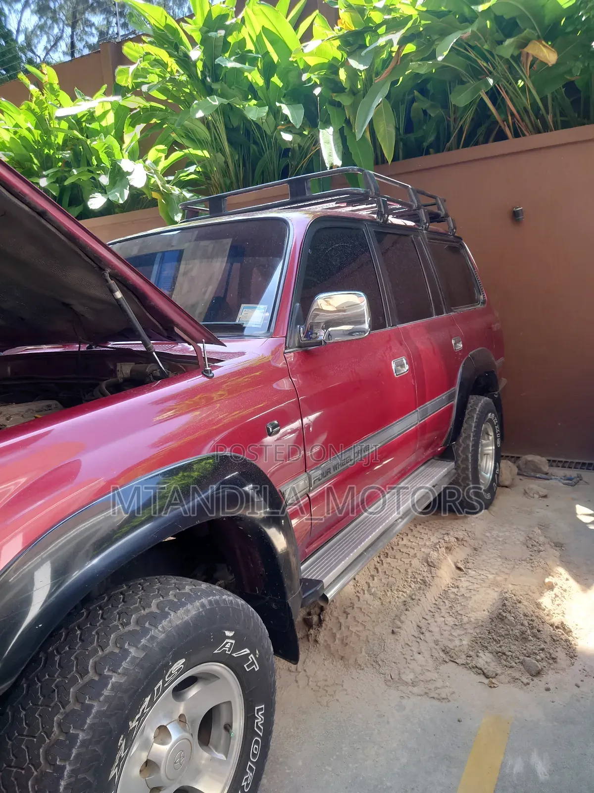 Toyota Land Cruiser HDJ 100 4.2 D 1998 Purple