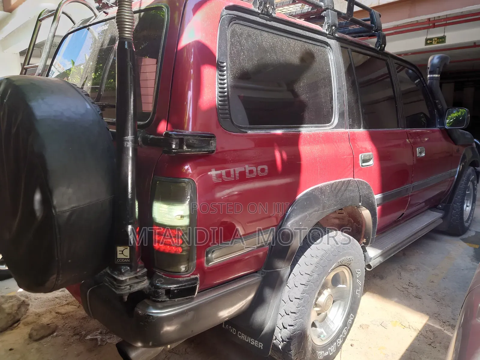 Toyota Land Cruiser HDJ 100 4.2 D 1998 Purple