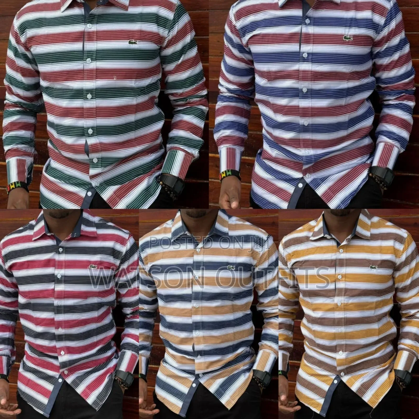 Men's Dress Shirts Business Class of Lacoste and Other