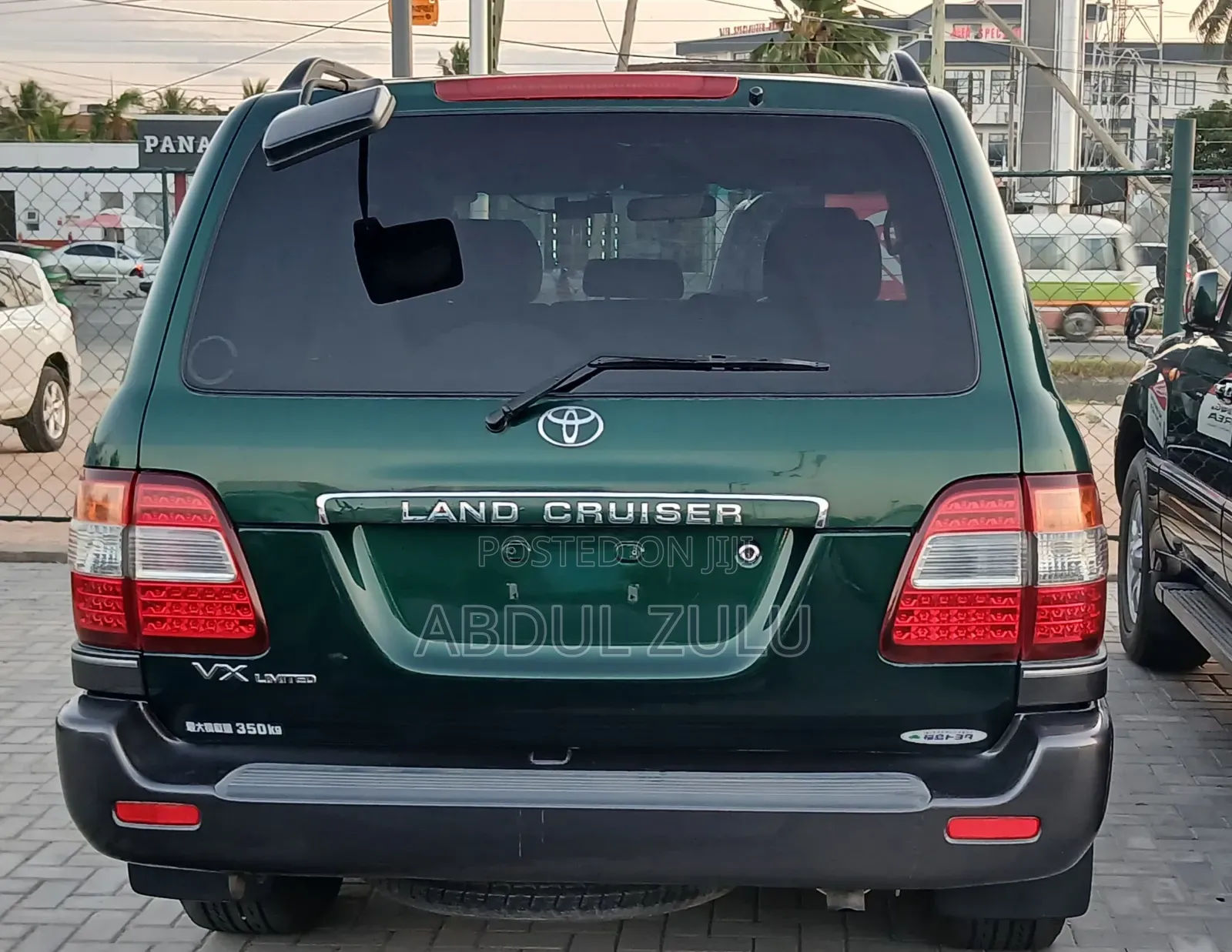 Toyota Land Cruiser 2007 Green