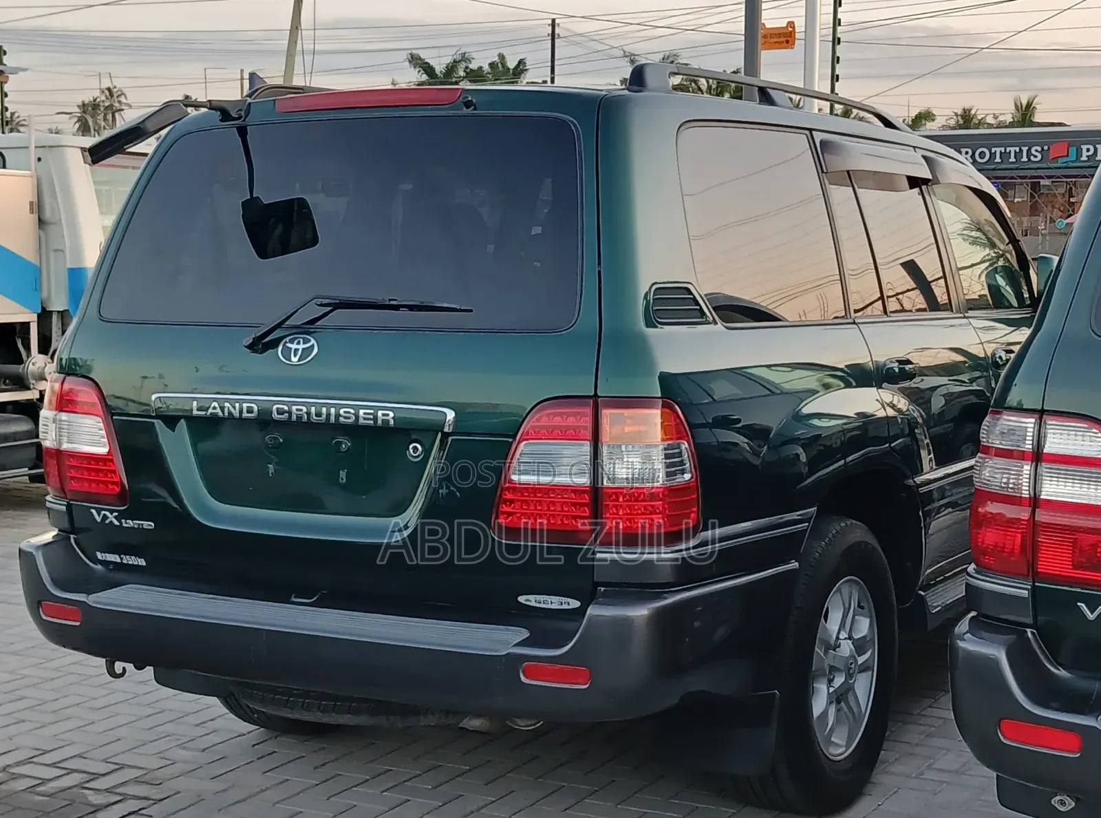 Toyota Land Cruiser 2007 Green