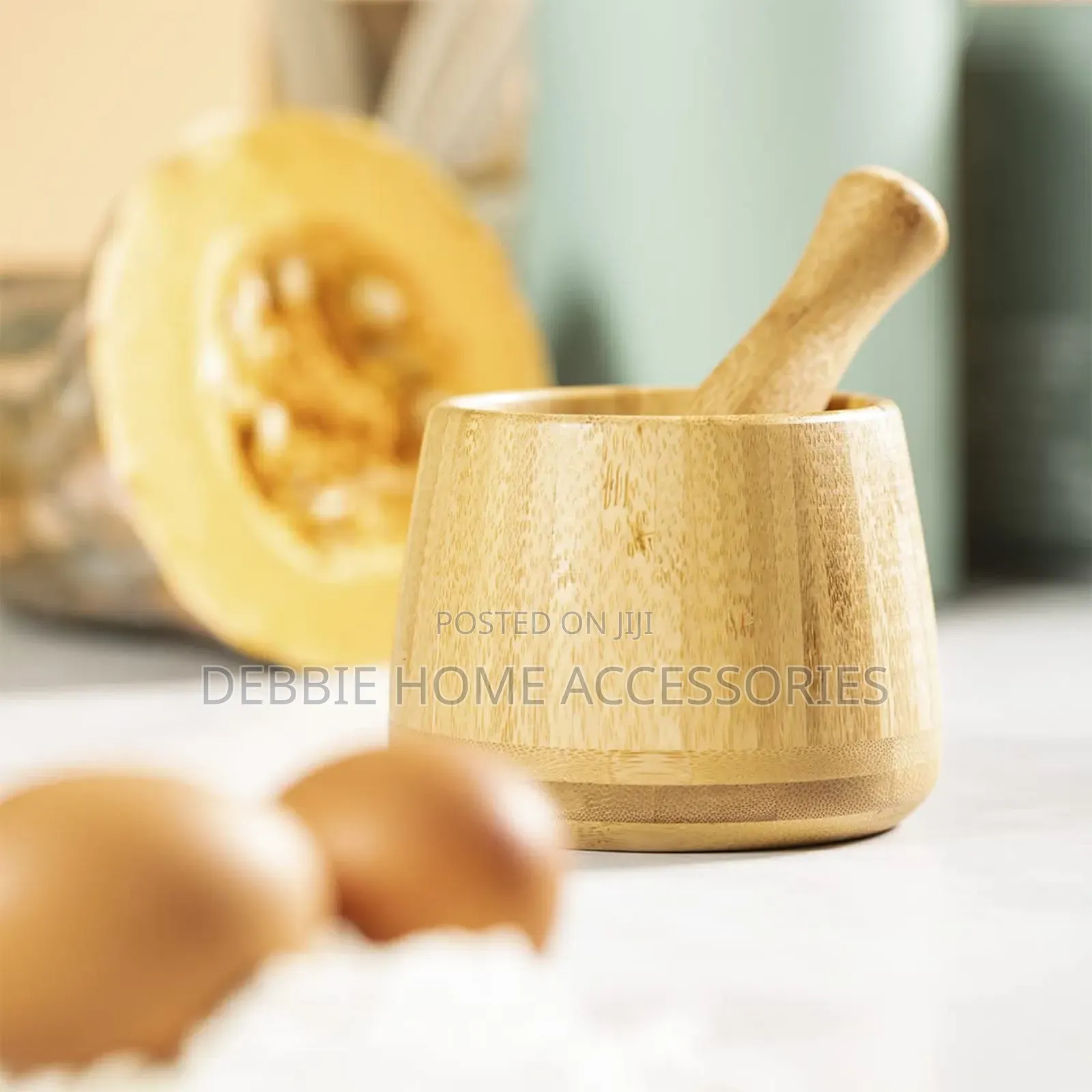 Mortar and Pestle Wooden