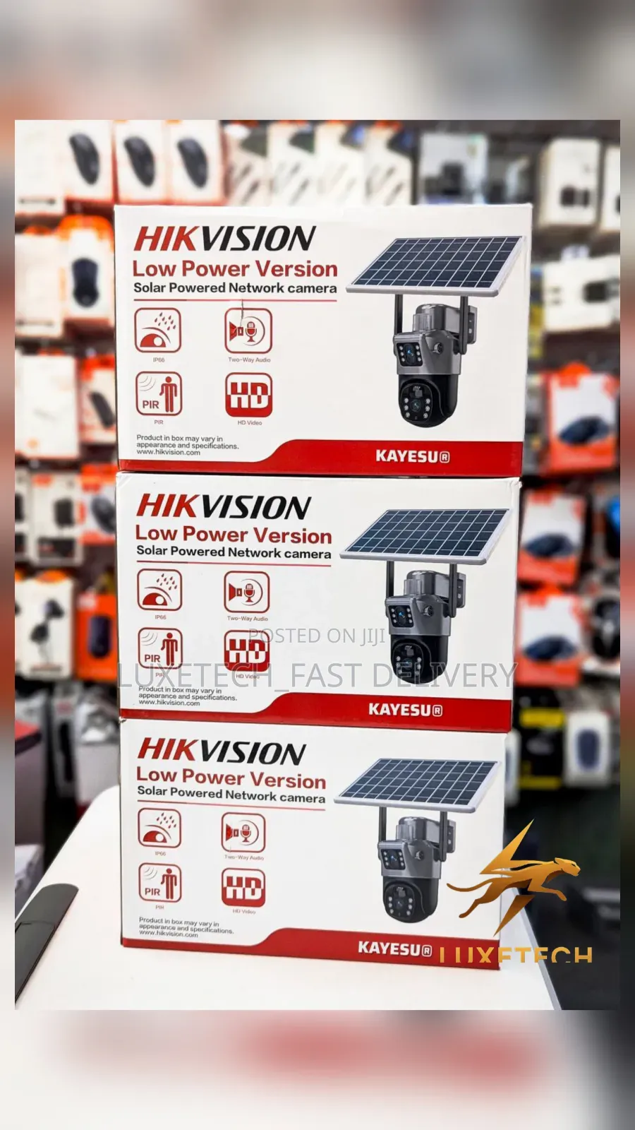 Hikvision Solar Camera Dual Lens