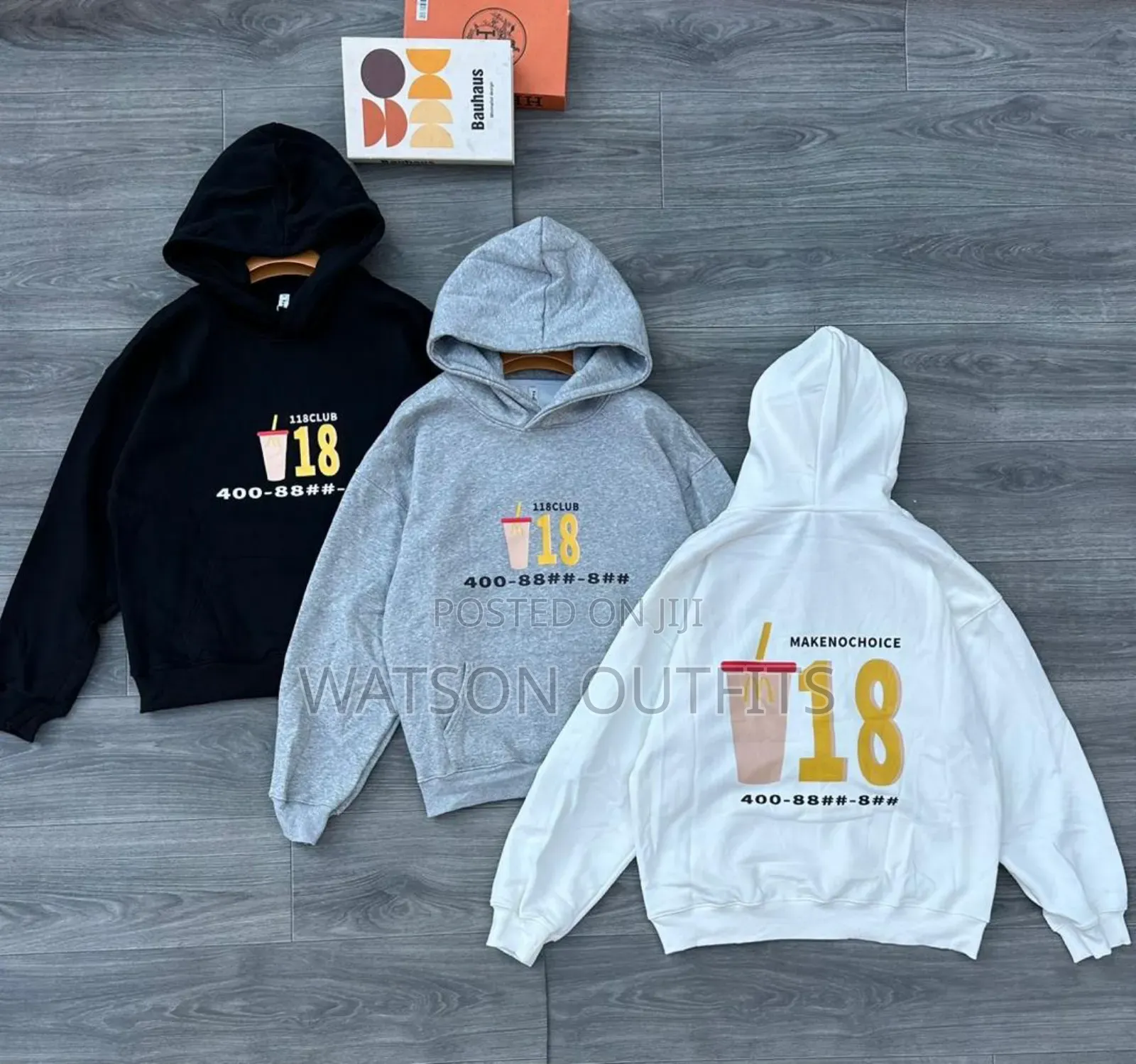 Men's and Women's New Hoods or Pull Overs