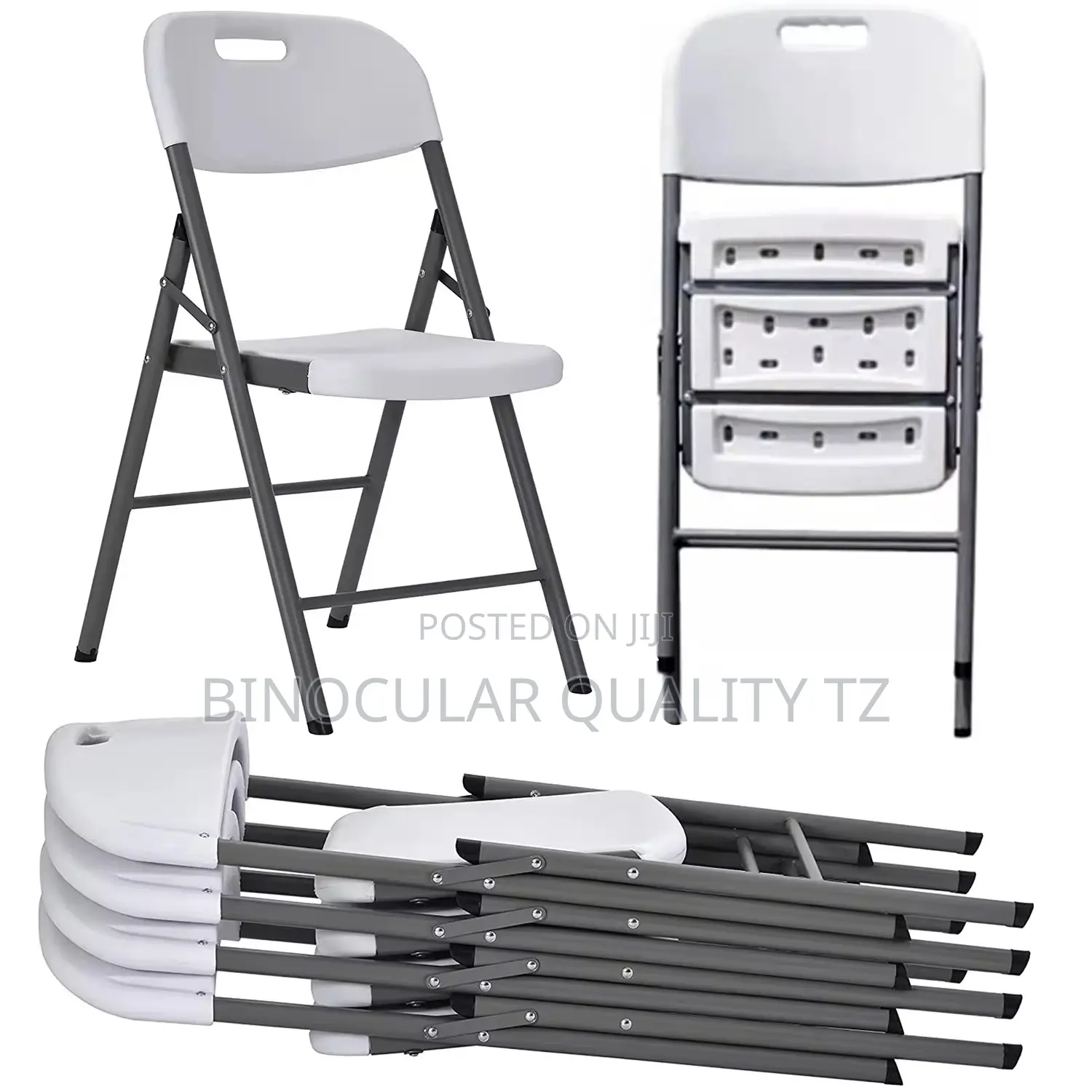 Folding White Chair