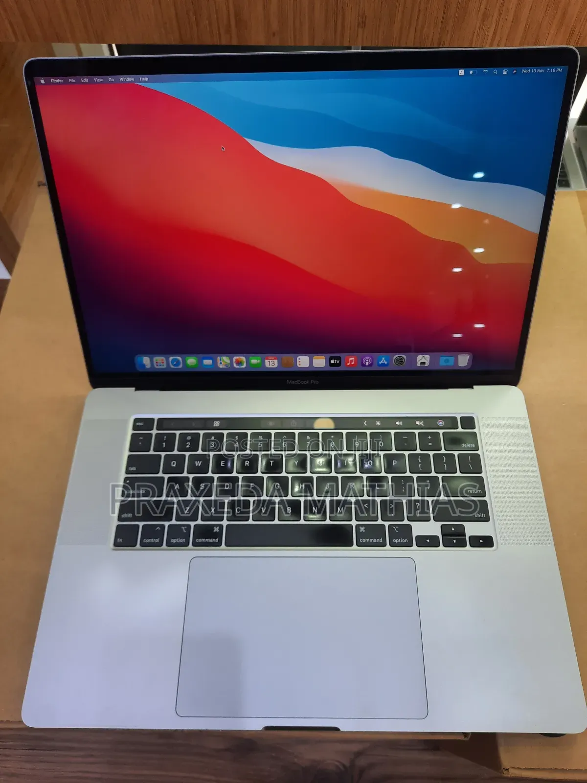 Laptop Apple MacBook Pro 2019 16GB Intel Core I9 SSD 512GB