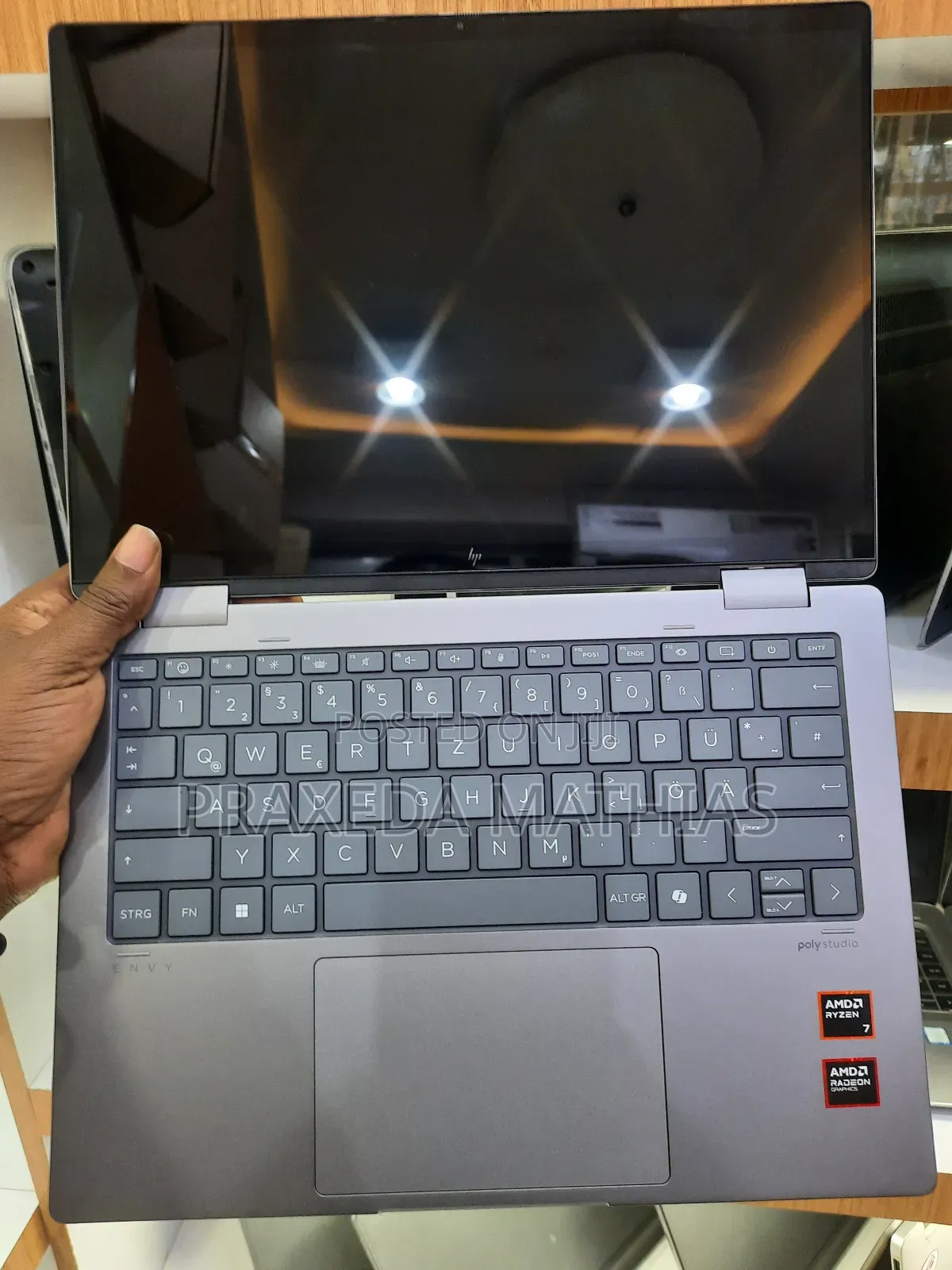 New Laptop HP Envy X360 16GB AMD Ryzen 7 SSD 512GB