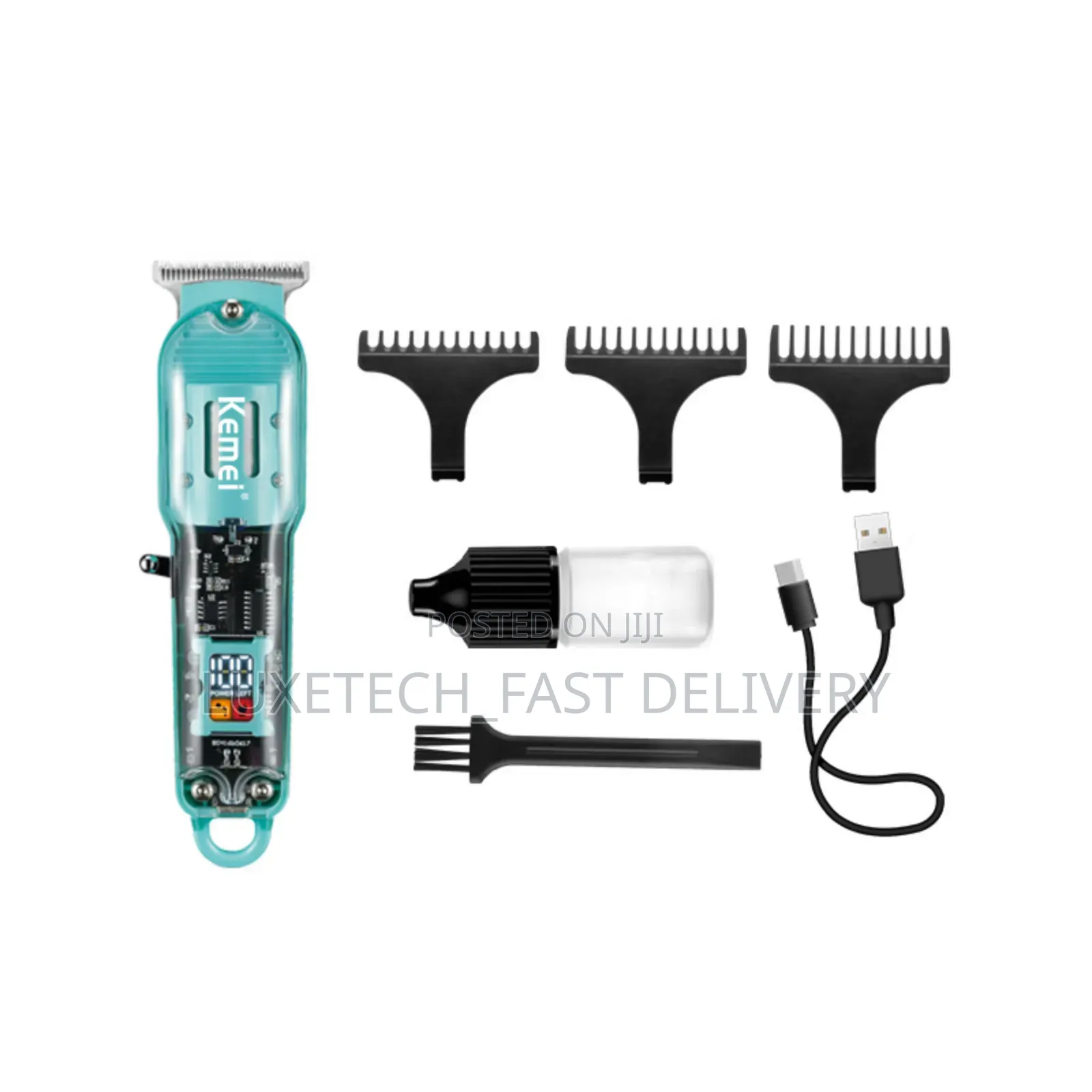 Original Kemei Wireless Professional Hair Clipper