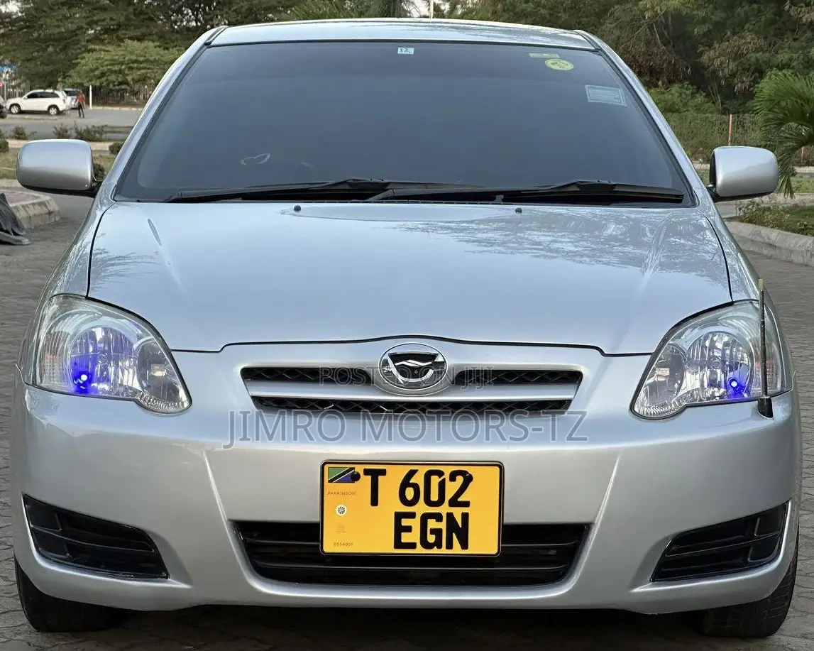 Toyota Allex 2005 Silver