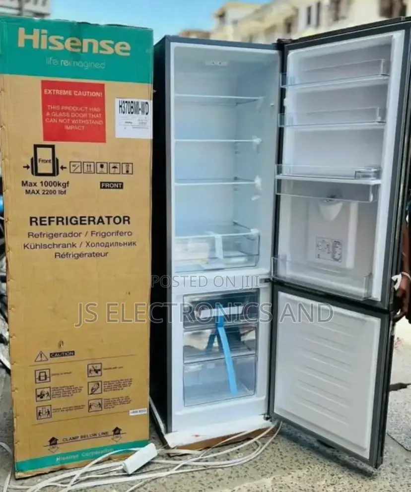 Hisense Fridge Liter 263 2 Door Ina Waterdispenser New Model