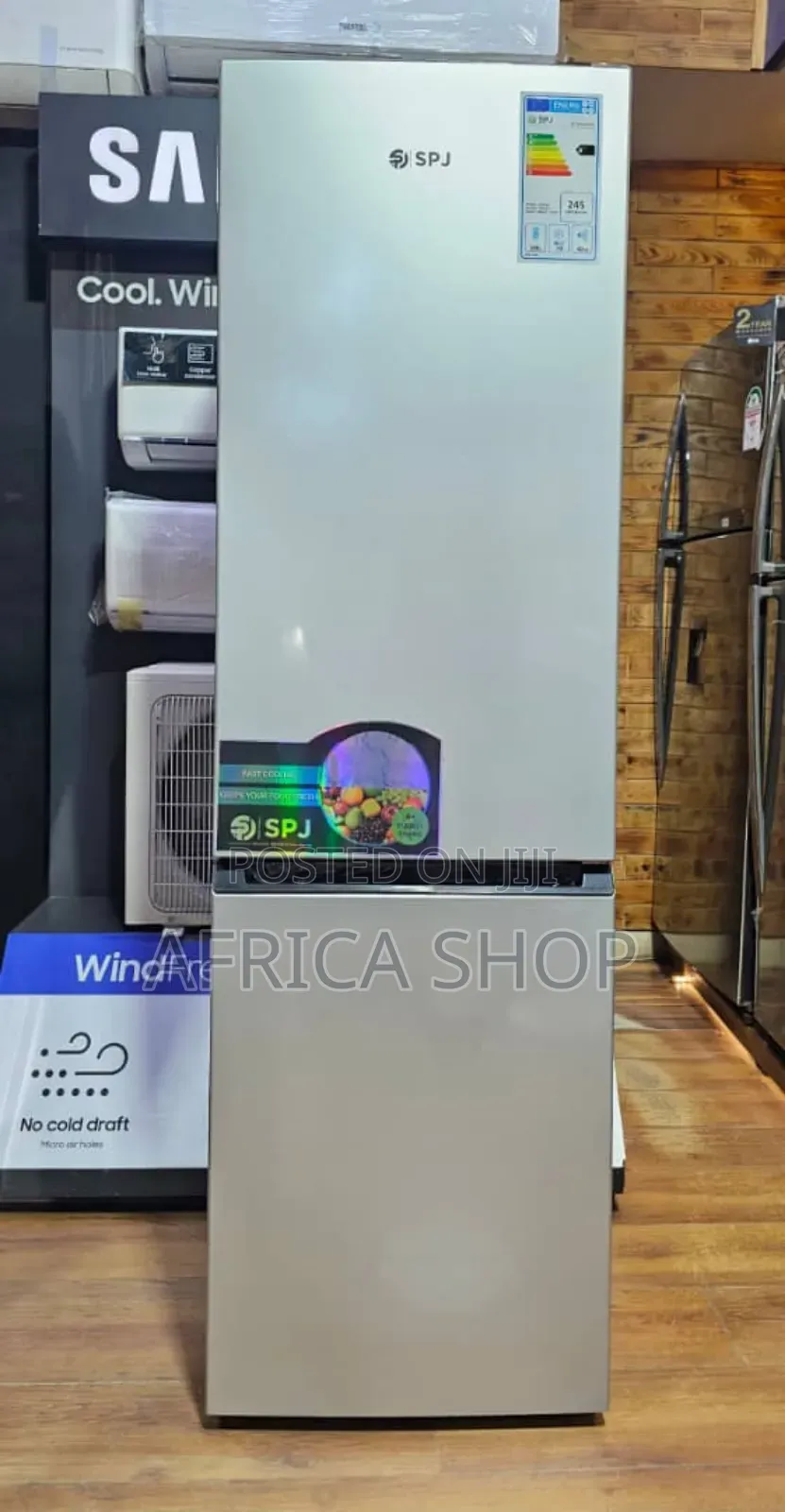 SPJ Refrigerator Double Door Rf-Binu399c